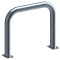 Anti-nudge hoop |  76 x 2,6 mm | without cross bar | to be fixed by plugs | total width: 750 mm | total height: 650 mm | hot-dip galvanized